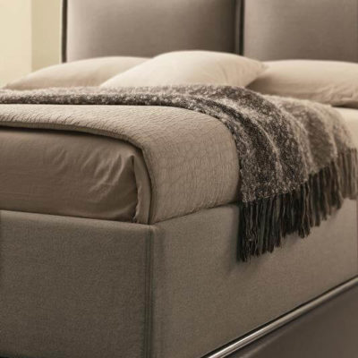 dettaglio giroletto fascia alta letto matrimoniale denise