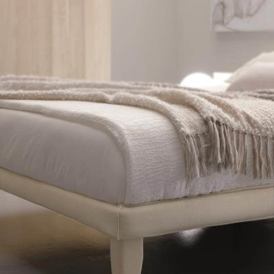 dettaglio giroletto fascia bassa letto matrimoniale denise