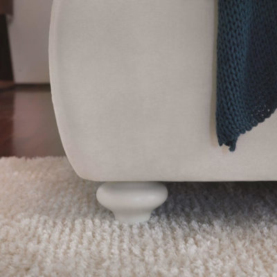 dettaglio piedino letto matrimoniale camilla