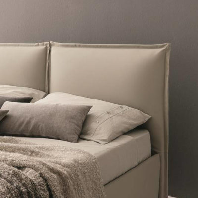 dettaglio testata giroletto letto matrimoniale denise