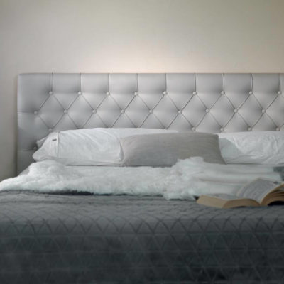 dettaglio testata letto matrimoniale carlotta ecopelle