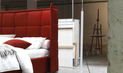 dettaglio testata maya high letto matrimoniale