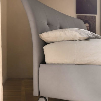 letto matrimoniale ALLISON fascia alta ruote