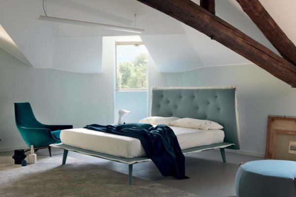 letto matrimoniale claire giroletto slim