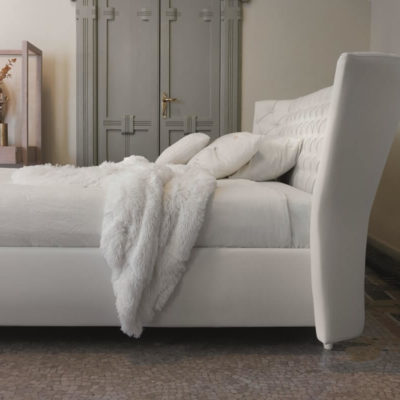 letto matrimoniale giselle ecopelle