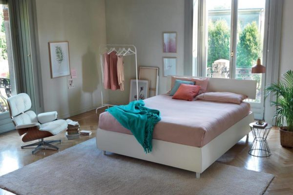 letto matrimoniale nicole legno