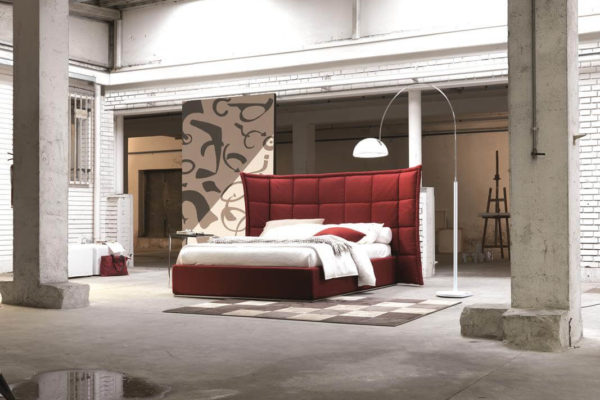 letto matrimoniale testata snodabile maya high