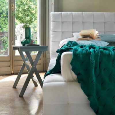 letto mila trapuntato tessuto