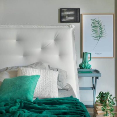 particolare testata letto matrimoniale claire