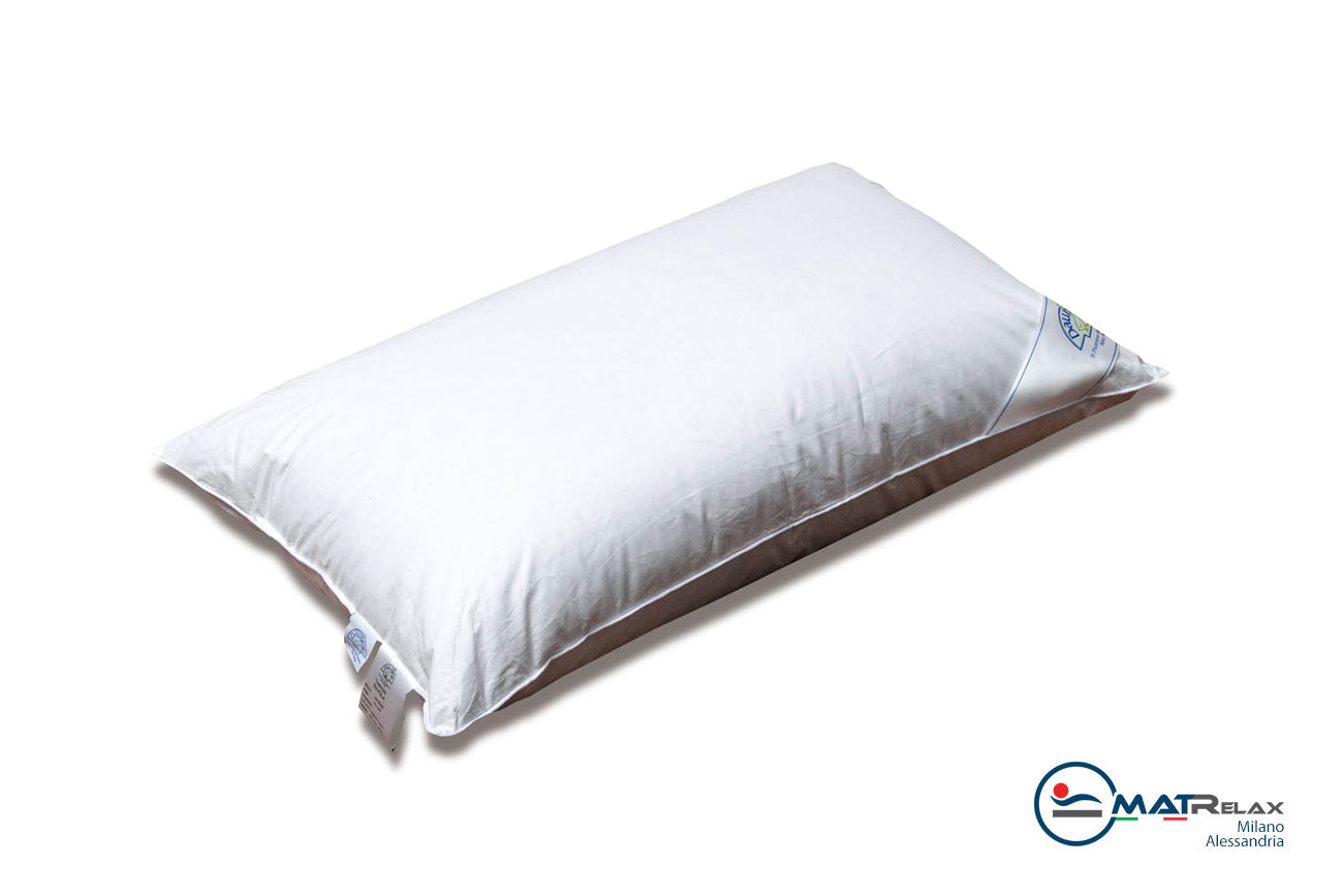 cuscino piuma 100 logo